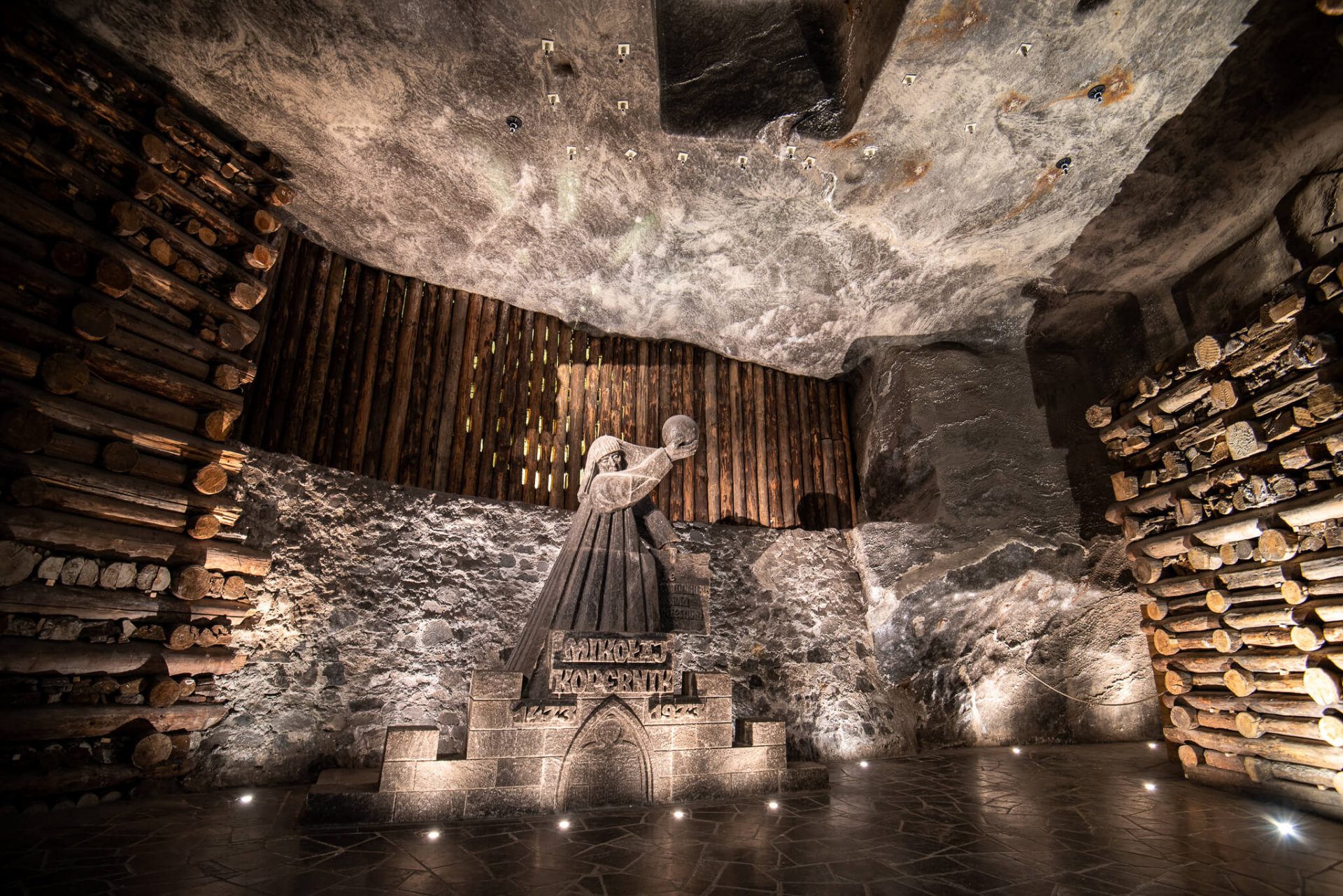 The photo shows Kopalnia Soli „Wieliczka”