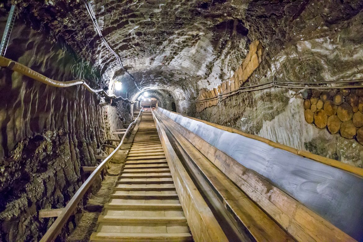 The photo shows Kopalnia Soli „Wieliczka”